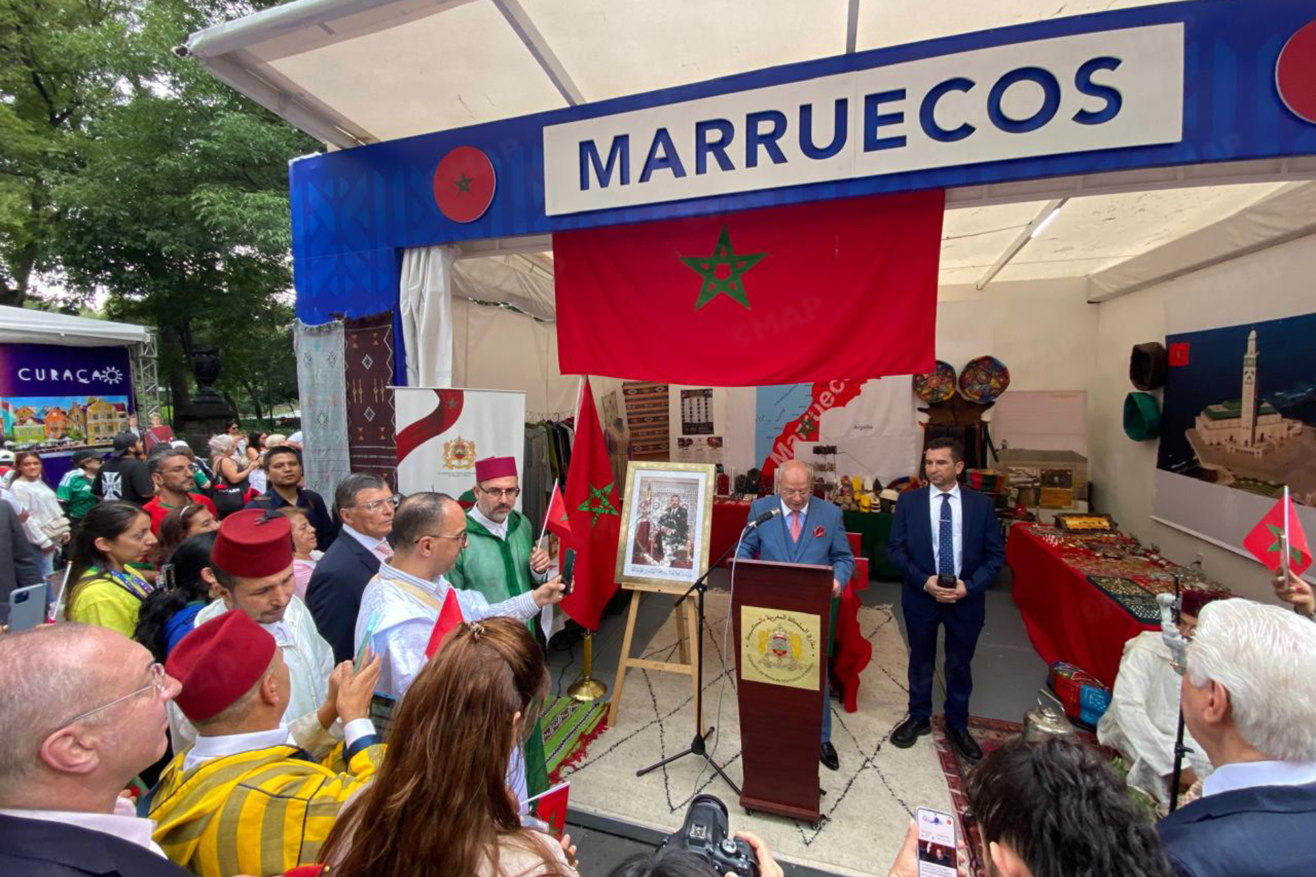 Mondial 2026 : inauguration du pavillon du Maroc à la manifestation culturelle “Aldea Global 2026” à Mexico