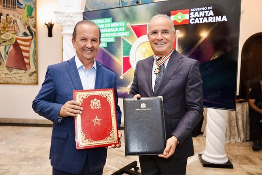 Le Maroc et le Brésil renforcent leur coopération territoriale à travers un partenariat entre Guelmim-Oued Noun et Santa Catarina