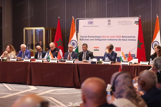 Tenue à Rabat du Forum économique Maroc-Inde 2026